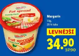 Lidl Margarín nabídka