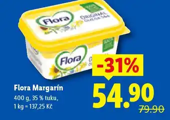 Lidl Flora Margarín nabídka