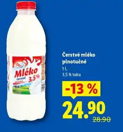 Lidl Pilos Čerstvé mléko plnotučné nabídka