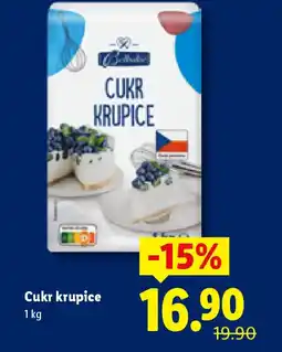 Lidl Cukr krupice nabídka