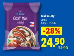 Lidl Mák mletý nabídka