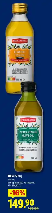 Lidl Olivový olej nabídka