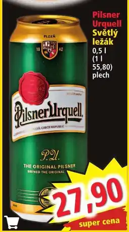 Norma Pilsner Urquell Světlý ležák nabídka