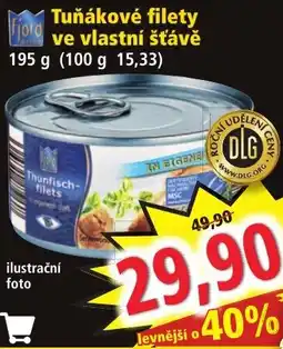 Norma Tuňákové filety ve vlastní šťávě nabídka