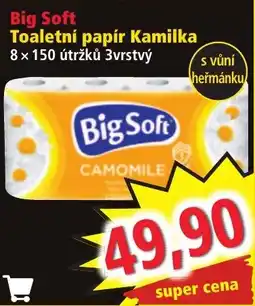 Norma Big Soft Toaletní papír Kamilka nabídka