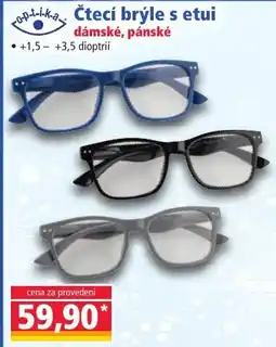 Norma Čtecí brýle s etui dámské, pánské nabídka