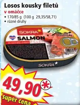 Norma Losos kousky filetů v omáčce nabídka