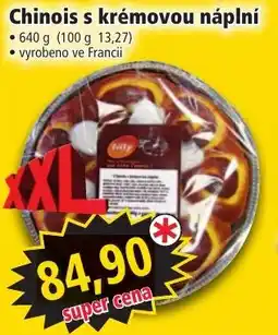 Norma Chinois s krémovou náplní nabídka