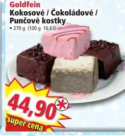 Norma Goldfein Kokosové / Čokoládové / Punčové kostky nabídka