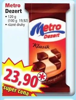 Norma Metro Dezert nabídka