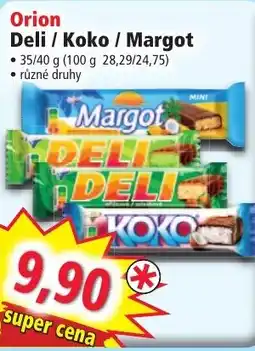 Norma Orion Deli / Koko / Margot nabídka