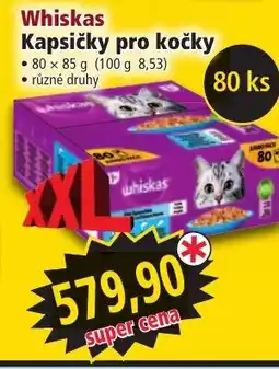 Norma Whiskas Kapsičky pro kočky nabídka