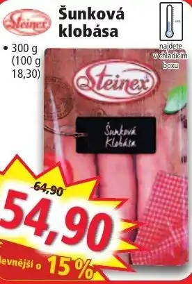 Norma Šunková klobása nabídka