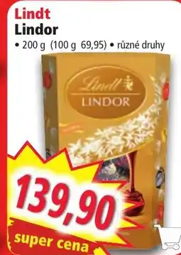 Norma Lindt Lindor nabídka
