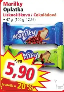 Norma Marilky Oplatka Lískooříšková / Čokoládová nabídka