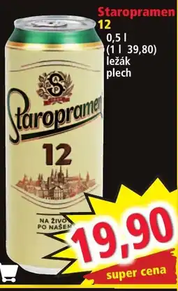 Norma Staropramen 12 nabídka