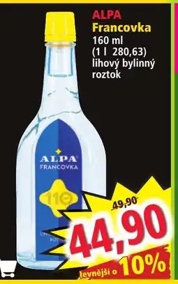Norma ALPA Francovka nabídka