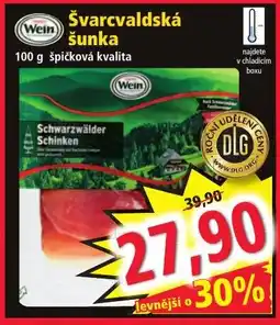 Norma Švarcvaldská šunka nabídka