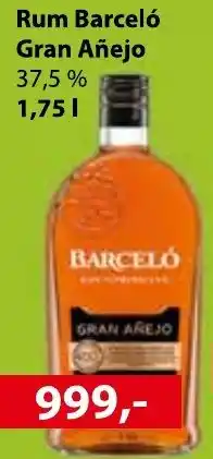 Konzum Rum Barceló Gran Añejo 37,5% nabídka