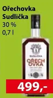 Konzum Ořechovka Sudlička 30% nabídka