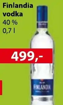Konzum Finlandia vodka 40% nabídka