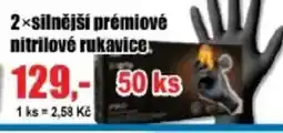 EVA 2×Silnější prémiové nitrilové rukavice nabídka