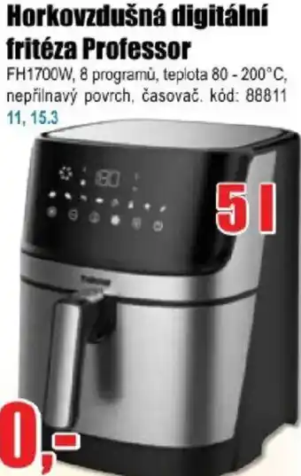 Horkovzdušná digitální fritéza Professor