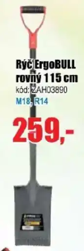 EVA Rýč ErgoBULL rovný nabídka