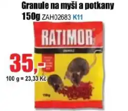 EVA Granule na myši a potkany nabídka