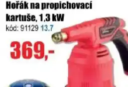 EVA Hořák na propichovací kartuše, 1,3 kW nabídka