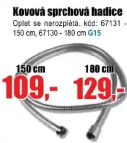 EVA Kovová sprchová hadice nabídka