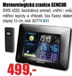 EVA Meteorologická stanice SENCOR nabídka