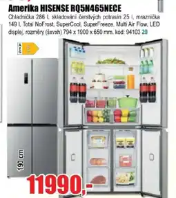 EVA Amerika HISENSE RQ5N465NECE nabídka