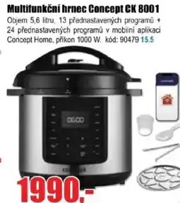 EVA Multifunkční hrnec Concept CK 8001 nabídka