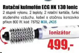 EVA Rotační kulmofén ECG HK 130 lonic nabídka
