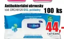 EVA Antibakteriální ubrousky nabídka