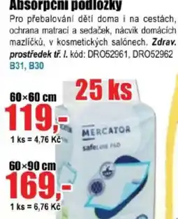 EVA Absorpční podložky nabídka