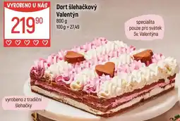 Globus Dort šlehačkový Valentýn nabídka