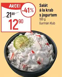 Globus Salát á la krab s jogurtem nabídka