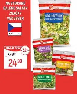 Globus Na vybrané balené saláty značky váš výběr nabídka