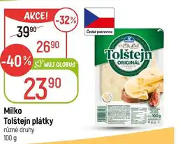 Globus Milko Tolštejn plátky nabídka