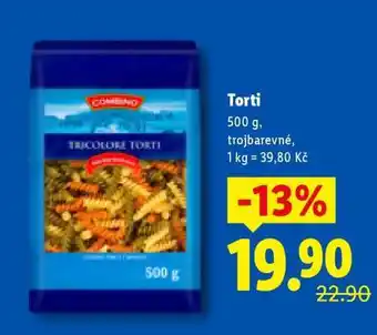 Lidl Torti nabídka