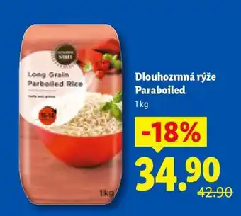 Lidl Dlouhozrnná rýže Parboiled nabídka
