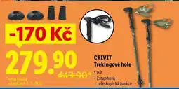 Lidl CRIVIT TREKINGOVÉ HOLE nabídka