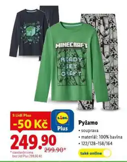 Lidl Pyžamo nabídka