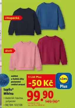 Lidl lupilu Mikina nabídka