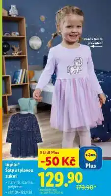Lidl lupilu Šaty s tylovou sukní nabídka