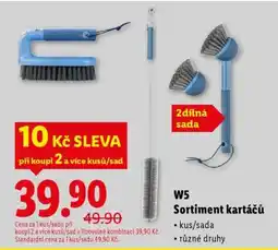 Lidl W5 Sortiment kartáčů nabídka