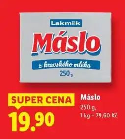 Lidl Máslo nabídka