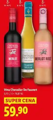 Lidl Víno Chevalier De Fauvert nabídka